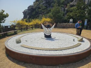 일명 청산도범유다삼각지대. 자기장, 음이온이 느껴지느 공간.